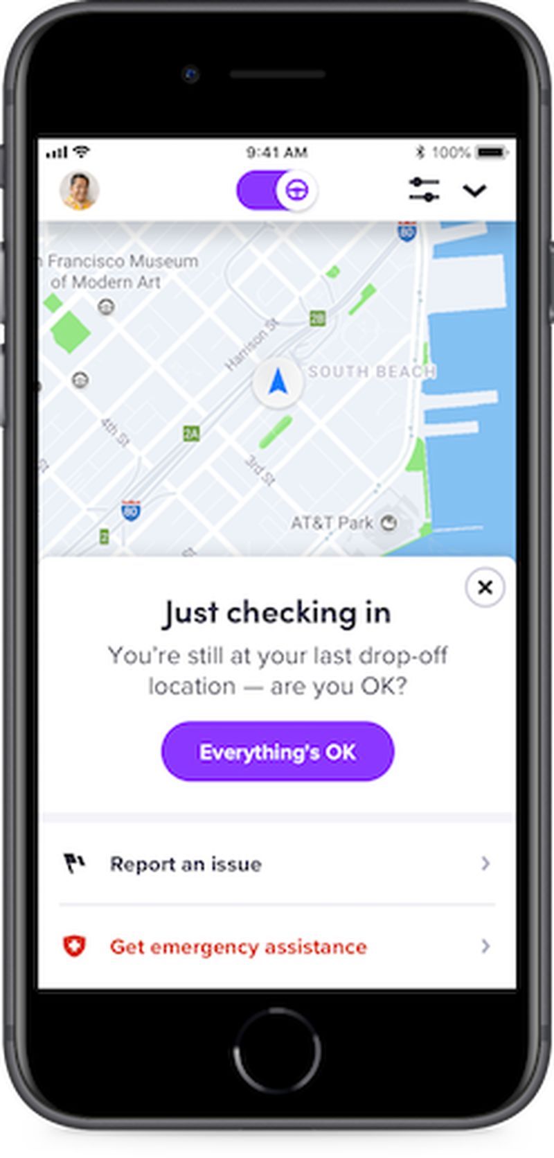 Ride-Hailing In-App Safety Features
