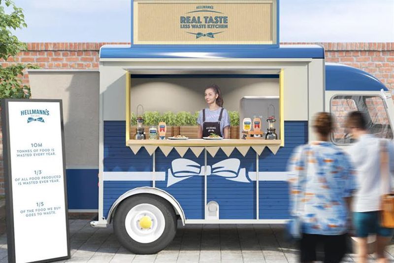 Waste-Reducing Street Food Trucks