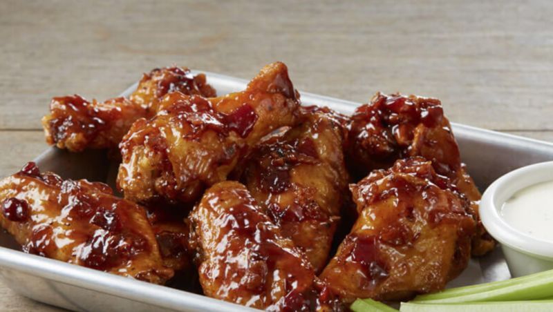 Savory Jam-Covered Wings
