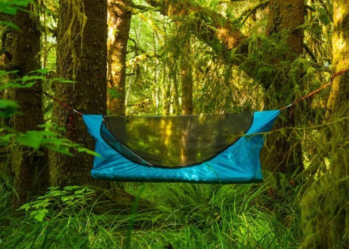 Elevated Hammock-Style Tents
