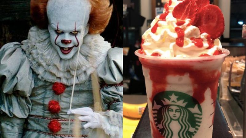 Scary Clown-Themed Beverages