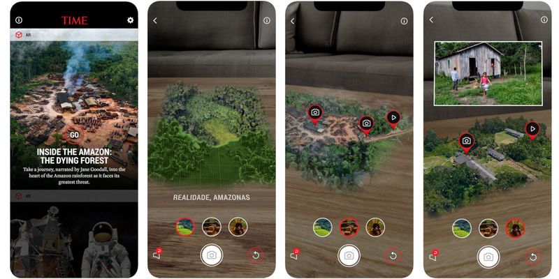 Immersive Amazon Rainforest Apps