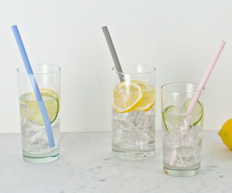 Opening Easy-Clean Straws
