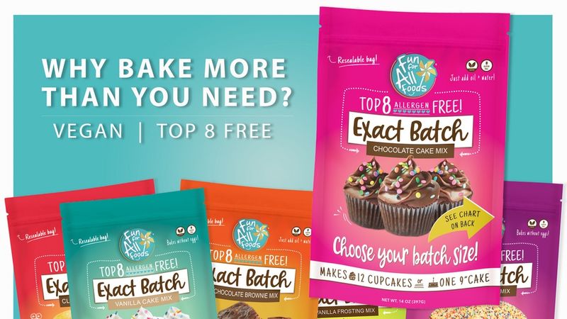 Perfectly Portioned Baking Mixes