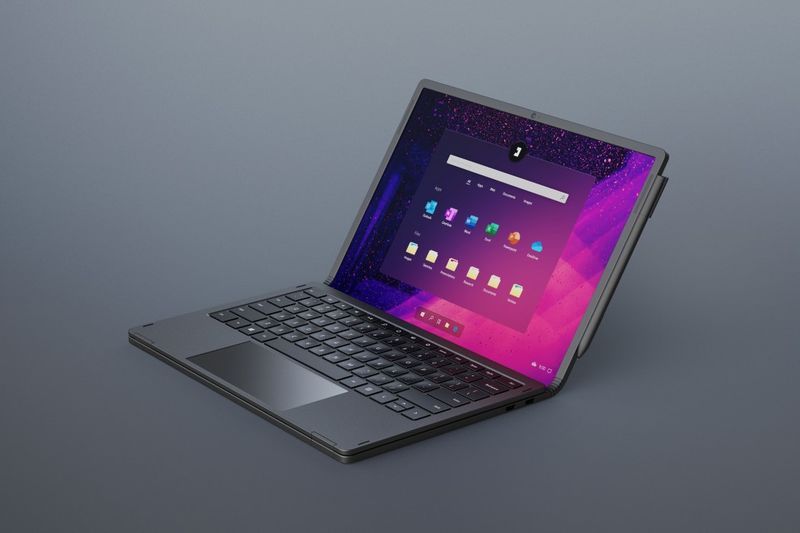 Flexing Display Laptop Concepts