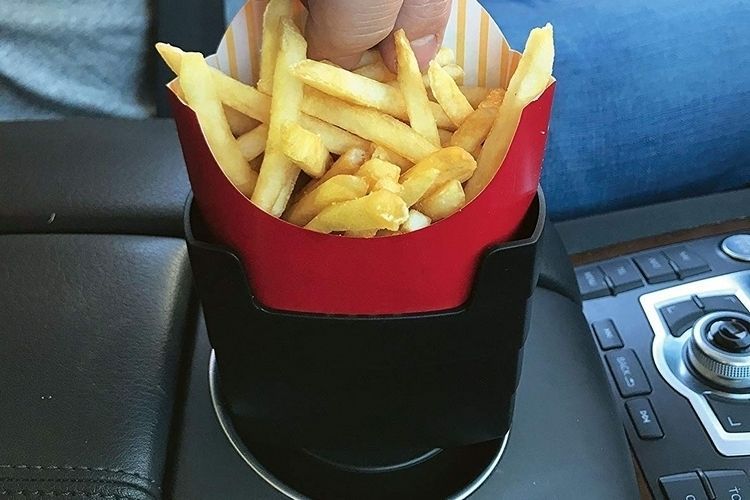 Fry-Holding Car Accessories : Fries on the Fly