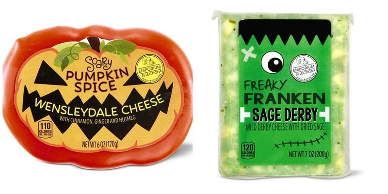 Festive Halloween-Themed Cheeses