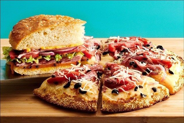 Sandwich-Inspired Pizzas