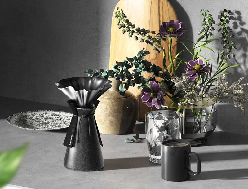 Florally Inspired Coffee Makers