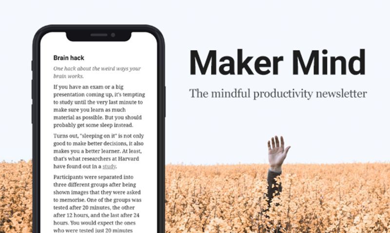 Mindful Productivity Newsletters