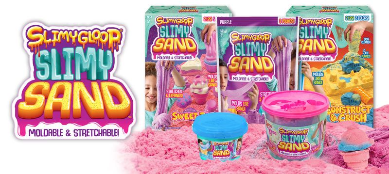 Slime-Like Sand Toys