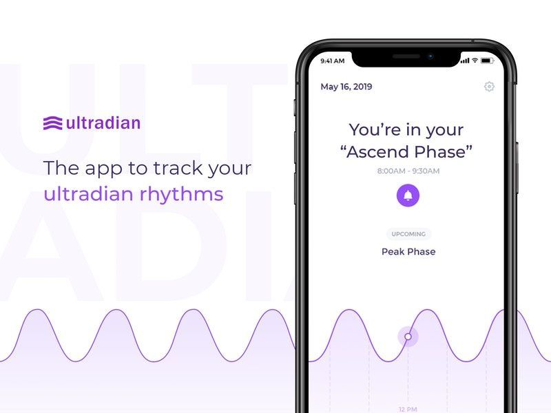 Ultradian Rhythm-Tracking Apps