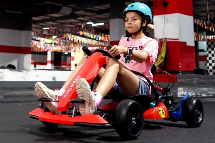 Go go kart hoverboard hot sale