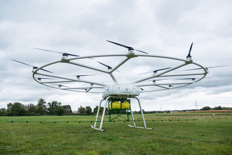 Crop-Dusting Autonomous Drones