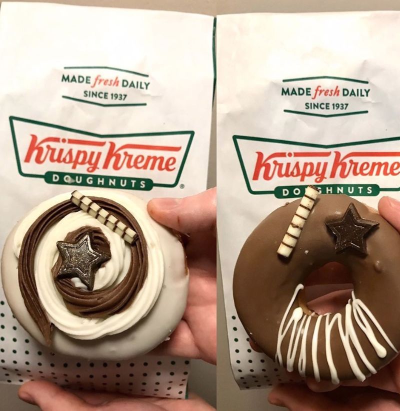 Dual-Flavor Holiday Donuts