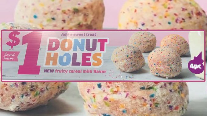 Cereal Milk Donut Holes