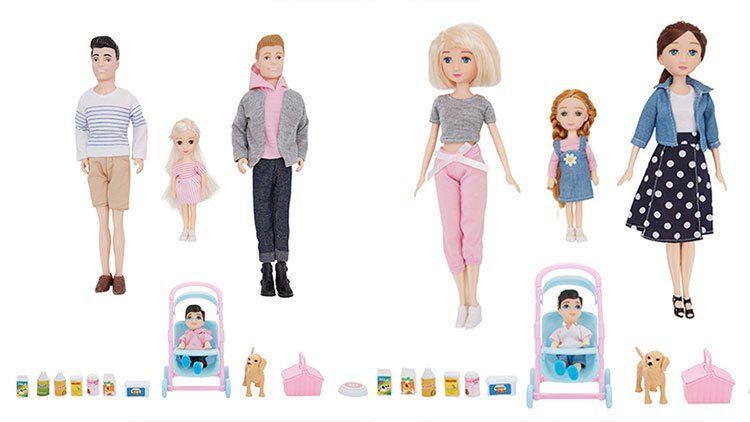 Inclusive Family Doll Sets