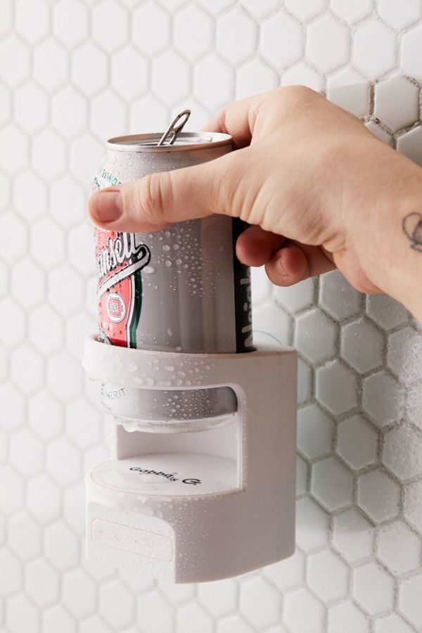 Beer-Holding Shower Speakers