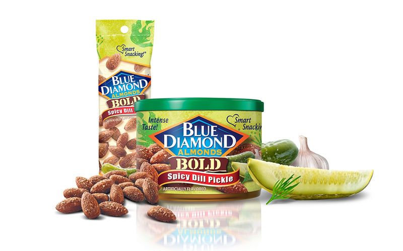 Spiced Pickle-Flavored Almonds
