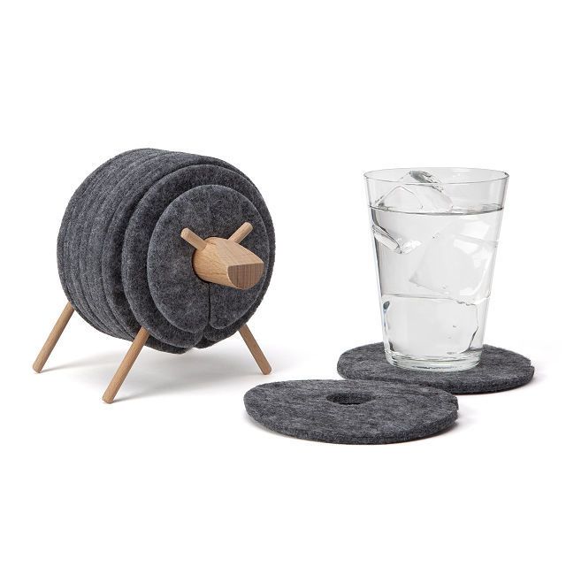 Black Sheep-Themed Coasters