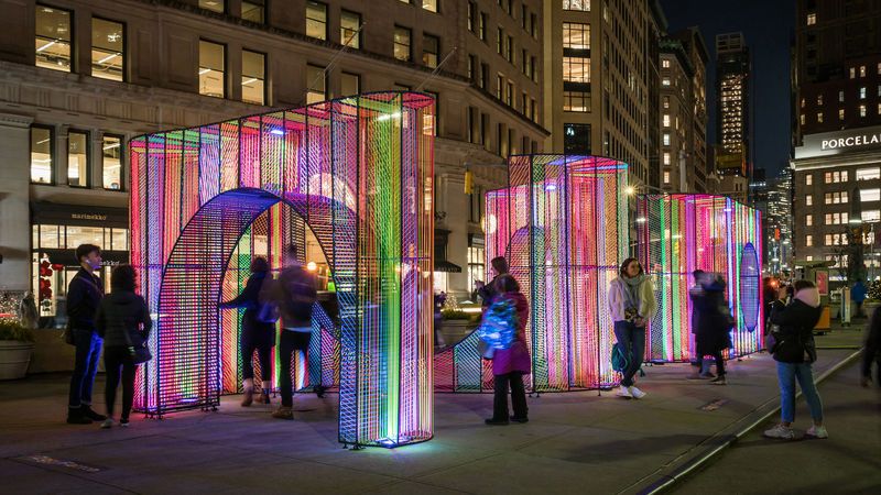 Chromatic Holiday Installations