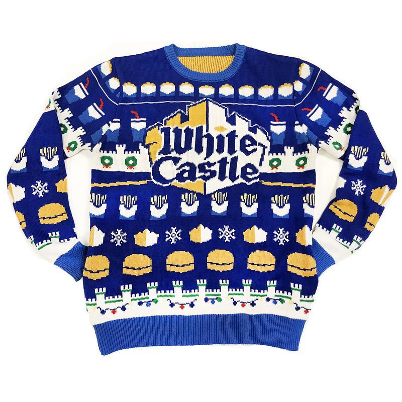 Festive Fast Food Sweaters