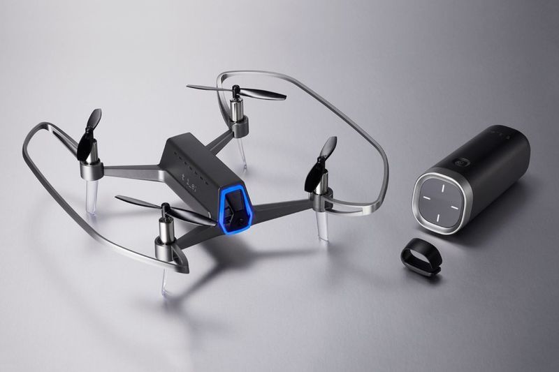One-Handed Control Photography Drones