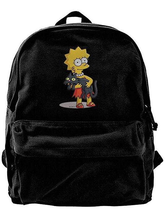 Cartoon-Themed Canvas Backpacks