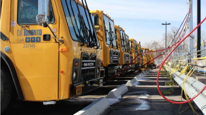 Food Scrap-Powered Garbage Trucks Main Gallery Image