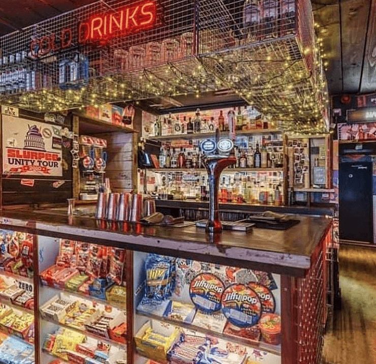 Immersive Convenience Store-Themed Bars