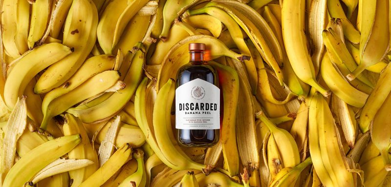 Banana Peel-Infused Rums