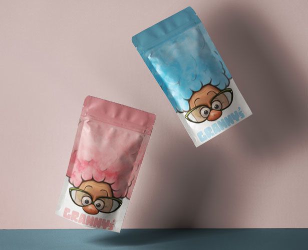 Coiffure Cotton Candy Packaging