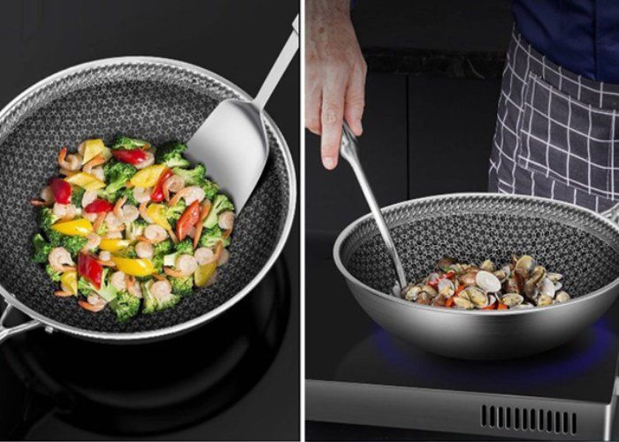 Seven-Layer Frying Pans