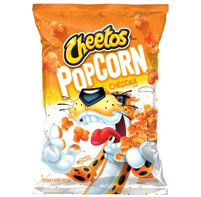 Cheesy Dusted Popcorn Snacks