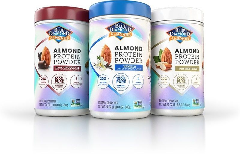 Almond-Based Protein Powders