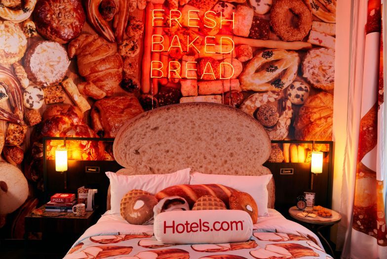 Bread-Themed Hotel Rooms