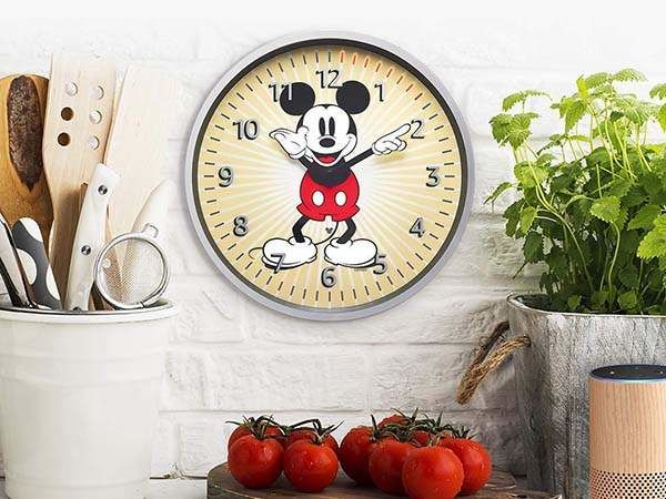 disney echo wall clock