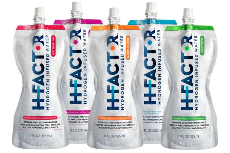 Hydrogen-Infused Water Beverages