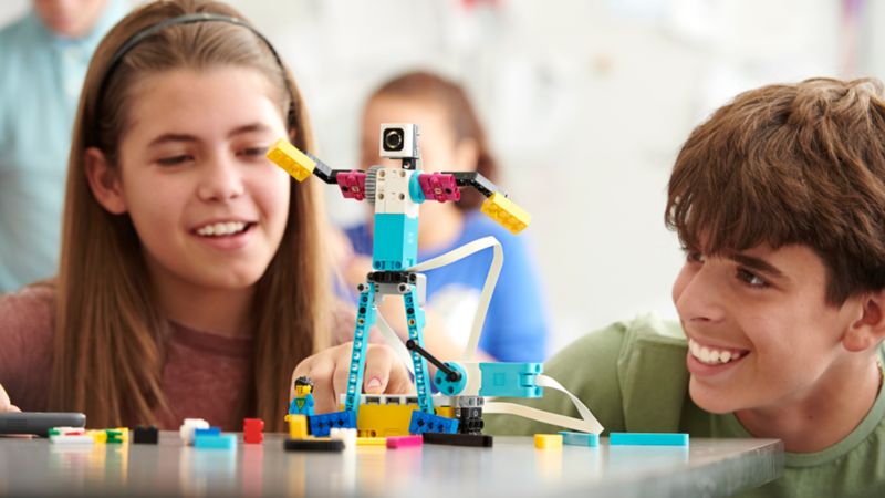 Classroom-Ready Building Block Robots