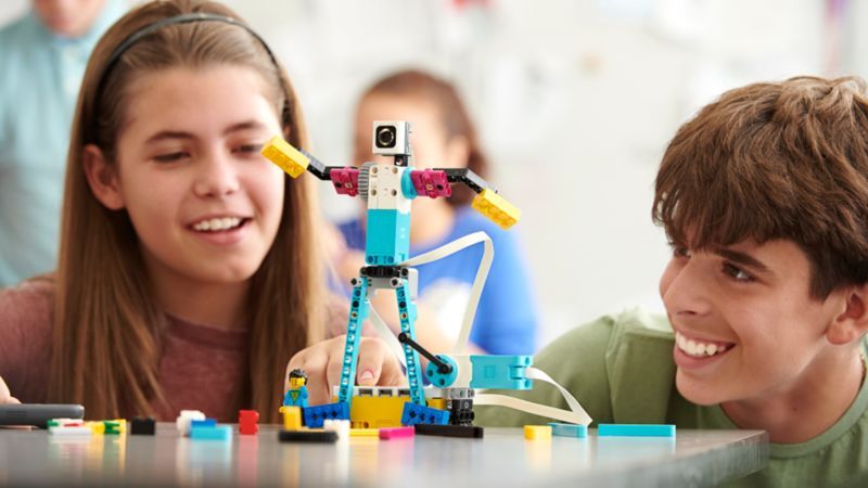Classroom-Ready Building Block Robots