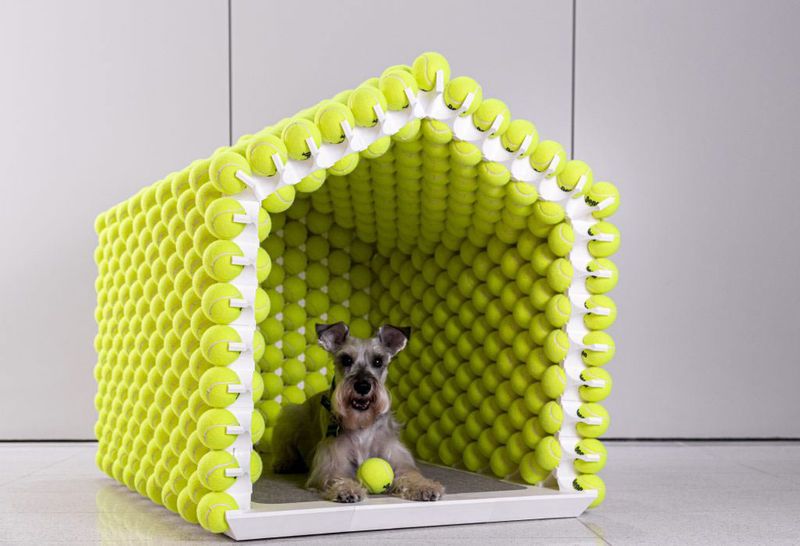 3D-Printed Dog Houses