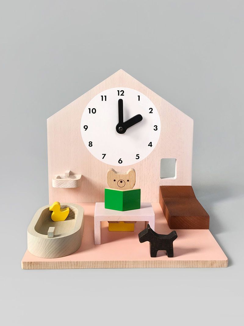 Contemporary Dollhouse Clocks