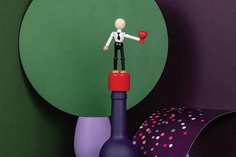 Cheeky Toy-Like Bottle Toppers