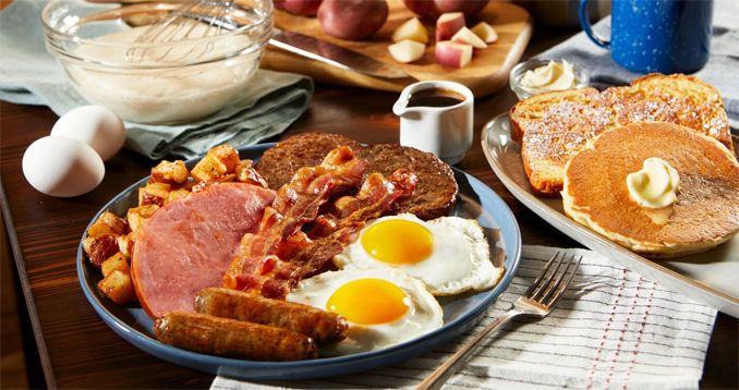 Pork-Heavy Breakfast Platters