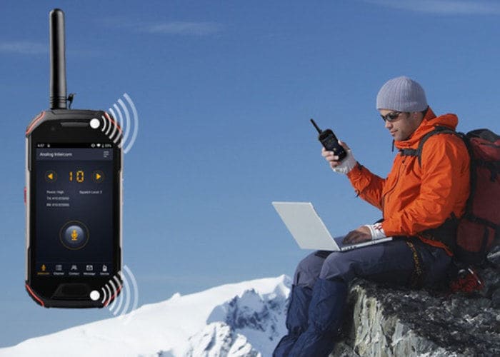 Rugged Walkie-Talkie Smartphone