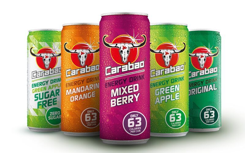 Berry-Flavored Low-Calorie Energy Drinks
