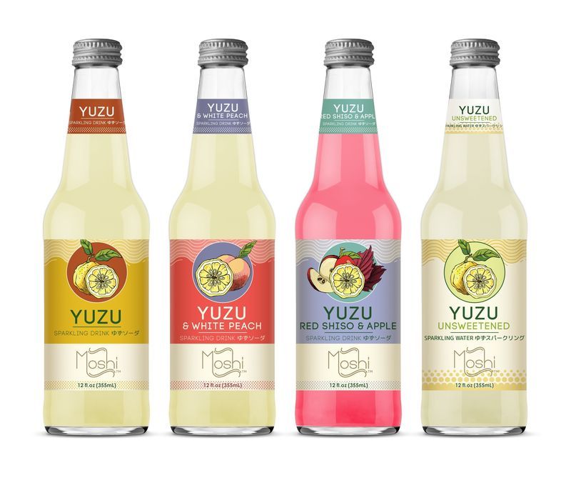 Sparkling Yuzu Drinks