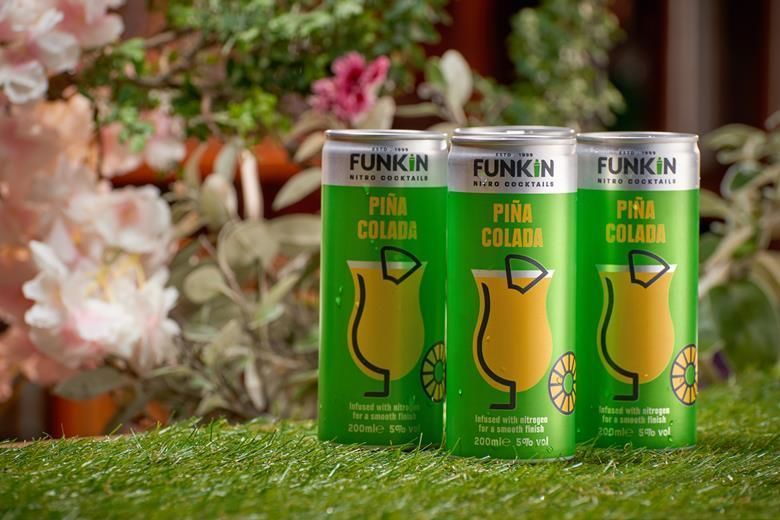 Tropical Nitro-Infused Canned Cocktails