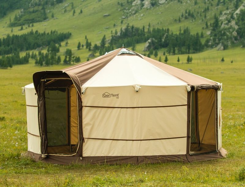 Four-Season Camping Yurts