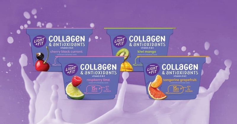 Collagen-Enriched Yogurts